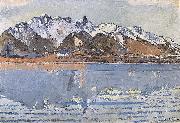 Ferdinand Hodler, Thunersee mit Stockhornkette